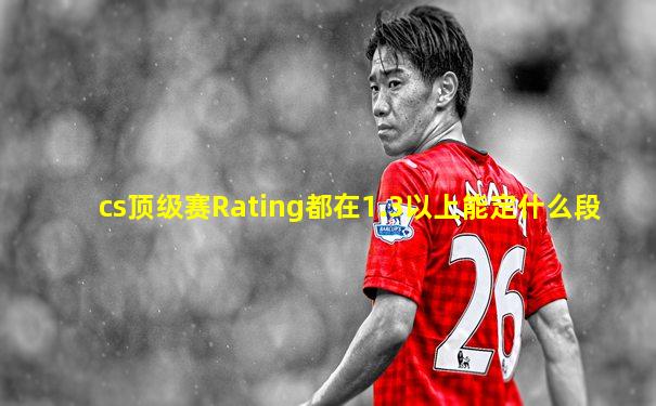 cs顶级赛Rating都在1.3以上能定什么段