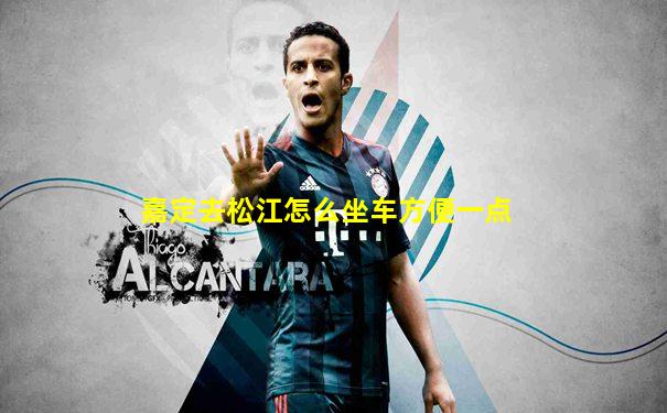 嘉定去松江怎么坐车方便一点
