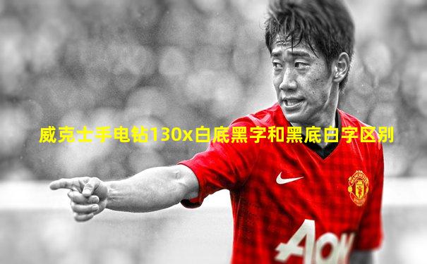 威克士手电钻130x白底黑字和黑底白字区别