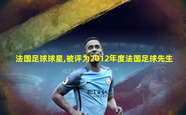 法国足球球星,被评为2012年度法国足球先生
