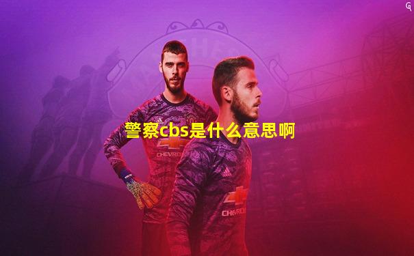 警察cbs是什么意思啊