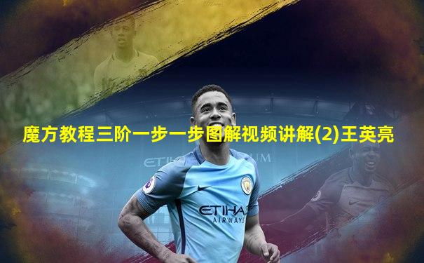 魔方教程三阶一步一步图解视频讲解(2)王英亮